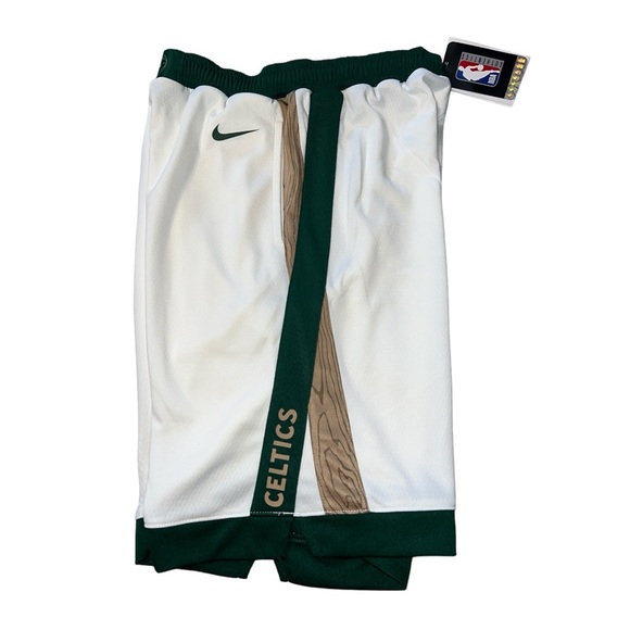 Nike Boston Celtics Youth City Edition NBA Basketball Dri-Fit Shorts - Picture 10 of 10